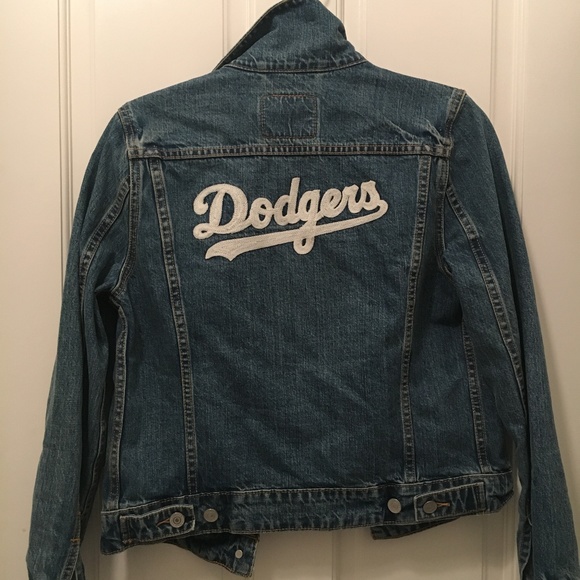 dodgers levis jean jacket